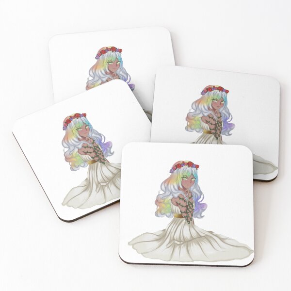 Item preview, Girl with Rainbow Highlights  designed and sold by DDonutzArt.