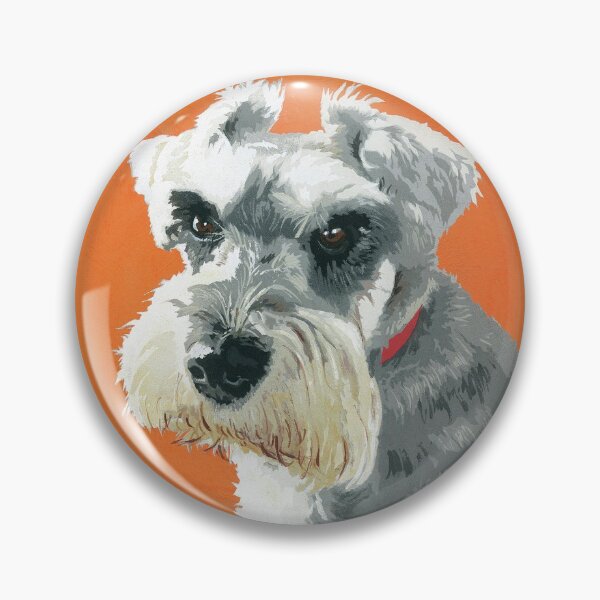 Item preview, Schnauzer dog art walking around pets dogs cute sweet puppy designed and sold by Coolstuff4you71.