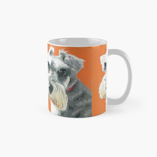 Item preview, Schnauzer dog art walking around pets dogs cute sweet puppy designed and sold by Coolstuff4you71.