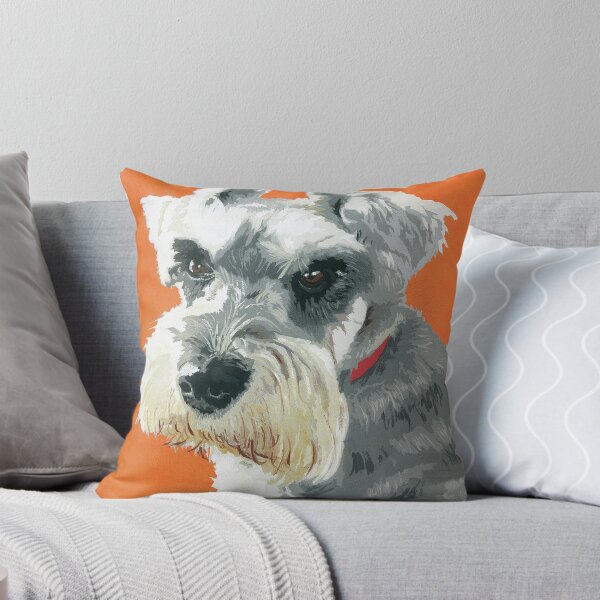 Item preview, Schnauzer dog art walking around pets dogs cute sweet puppy designed and sold by Coolstuff4you71.