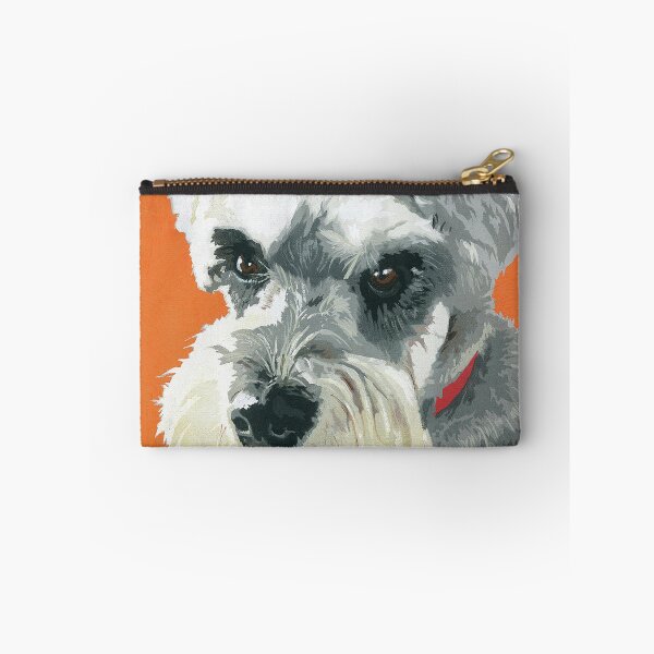 Item preview, Schnauzer dog art walking around pets dogs cute sweet puppy designed and sold by Coolstuff4you71.