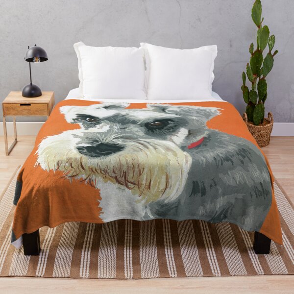 Item preview, Schnauzer dog art walking around pets dogs cute sweet puppy designed and sold by Coolstuff4you71.