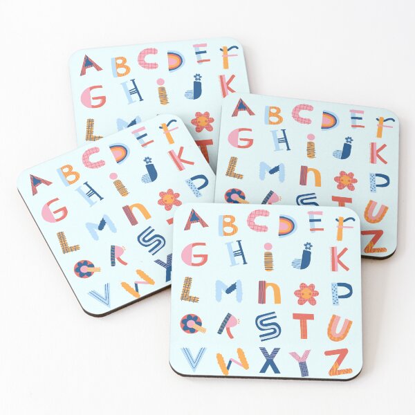 Item preview, alphabet designed and sold by Jnwodo.