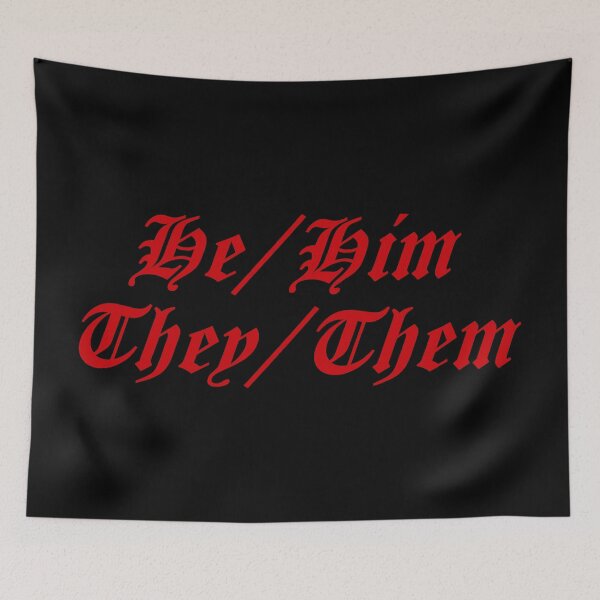 Item preview, He/Him/They/Them designed and sold by punkauracrystal.