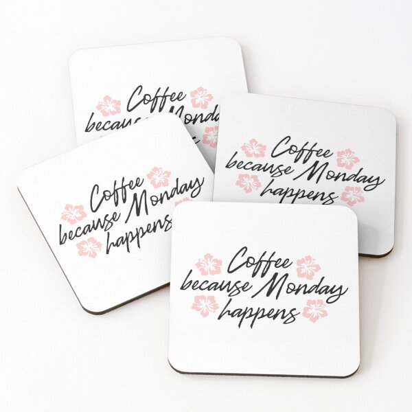 Item preview, Coffee because monday happens designed and sold by shirtart shop.