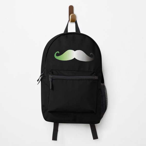 Item preview, Mustache aromantic colors designed and sold by Mandy-Kuijper.