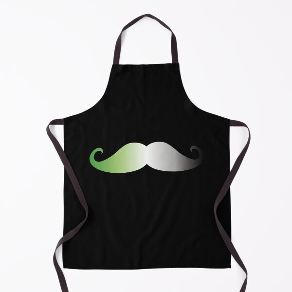 Item preview, Mustache aromantic colors  designed and sold by Mandy-Kuijper.