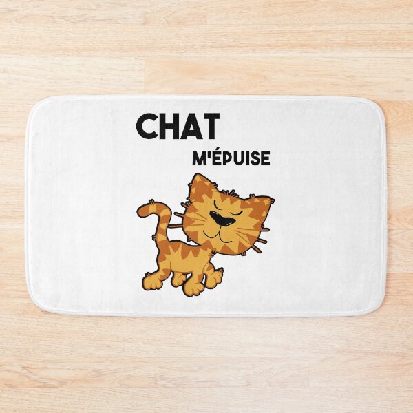 Aperçu de l'œuvre Chat m'EPUISE créée et vendue par Catcrea.