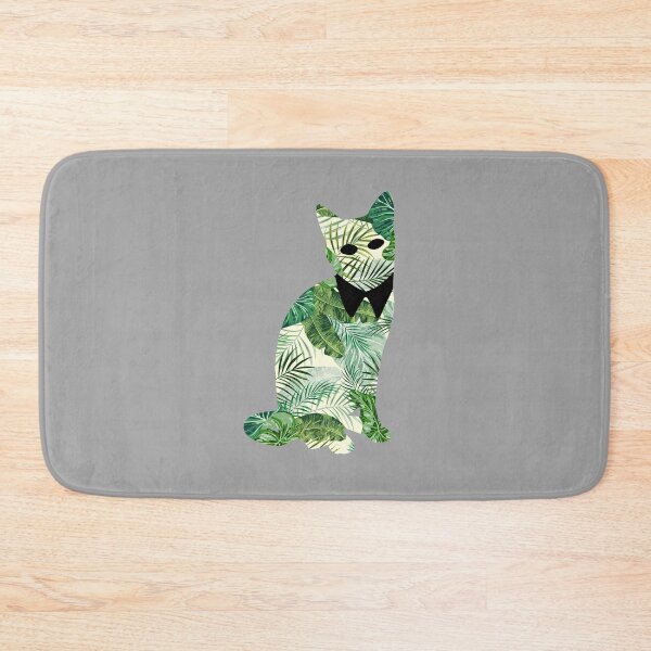 Item preview, Floral Cat in Flowers Popoki 707 designed and sold by VinBasis.