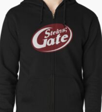 Steins;Gate - an intellectual beverage Zipped Hoodie