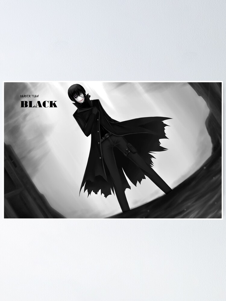 Darker Than Black Anime Poster for Sale by SAS-Designer