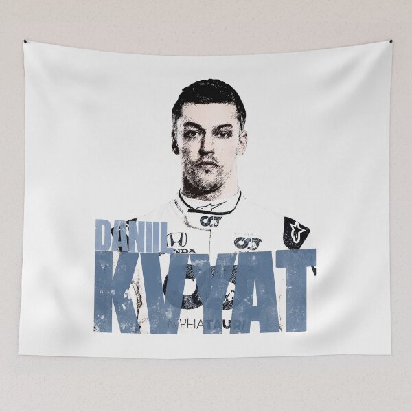 Item preview, Daniil Kvyat - Distressed Poster designed and sold by reval-store.
