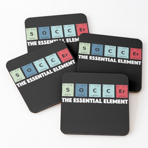 Item preview, Soccer The Essential Element Periodic Table Funny Science designed and sold by Zeelicious Designs.