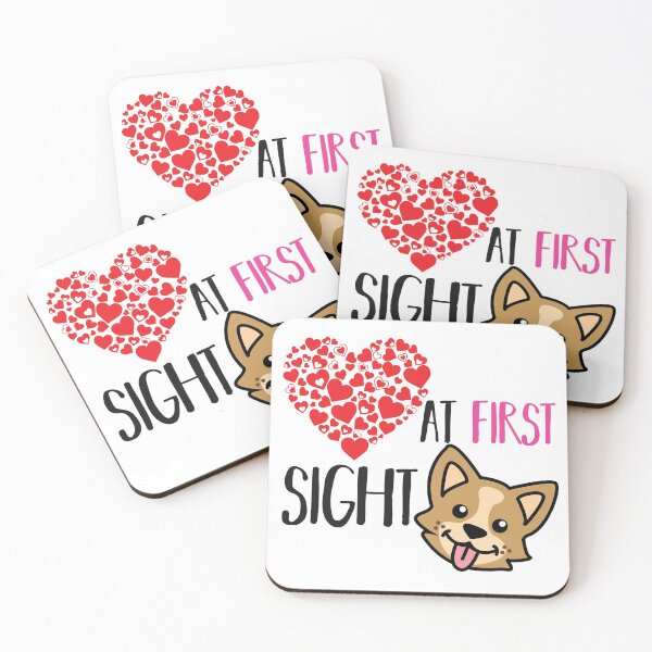 Item preview, Love at first sight with dog designed and sold by Soumita.