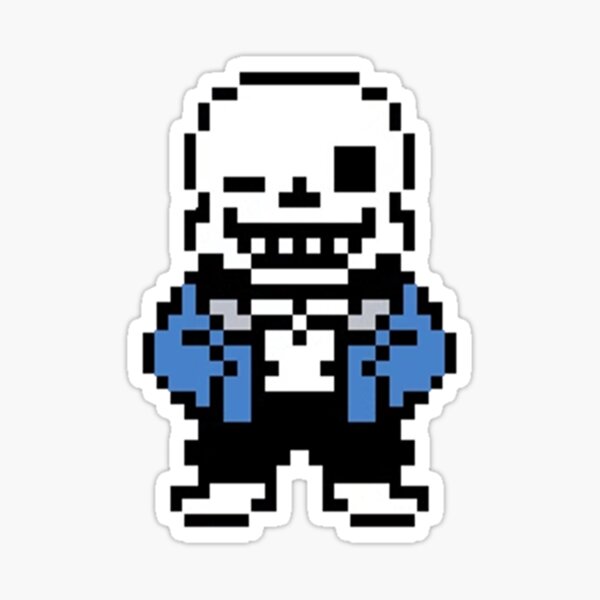 Undertale Sans Sticker - Sticker Mania