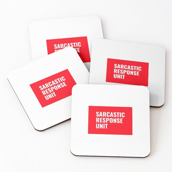 Item preview, Sarcastic Response Unit designed and sold by TeaSpirit.