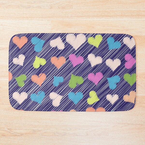 Item preview, Scribble hearts pattern designed and sold by kallyfactory.