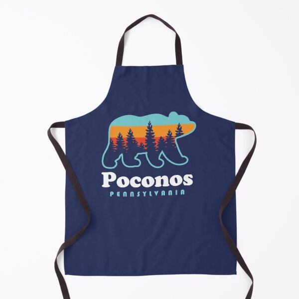 Item preview, Poconos Pennsylvania Bear Trees Retro designed and sold by yelly123.