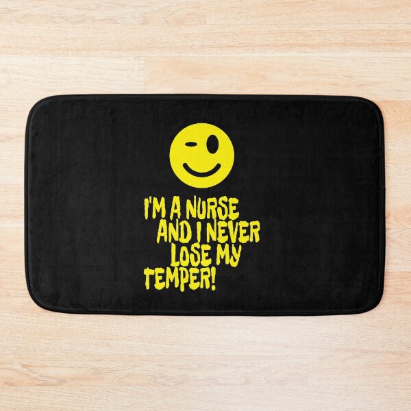 Item preview, I'm a nurse and I never lose my temper  designed and sold by Areashor.