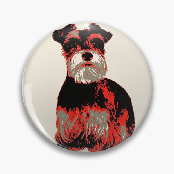 Item preview, Schnauzer dog art pets dogs cute sweet puppy designed and sold by Coolstuff4you71.