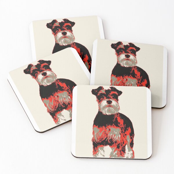 Item preview, Schnauzer dog art pets dogs cute sweet puppy designed and sold by Coolstuff4you71.