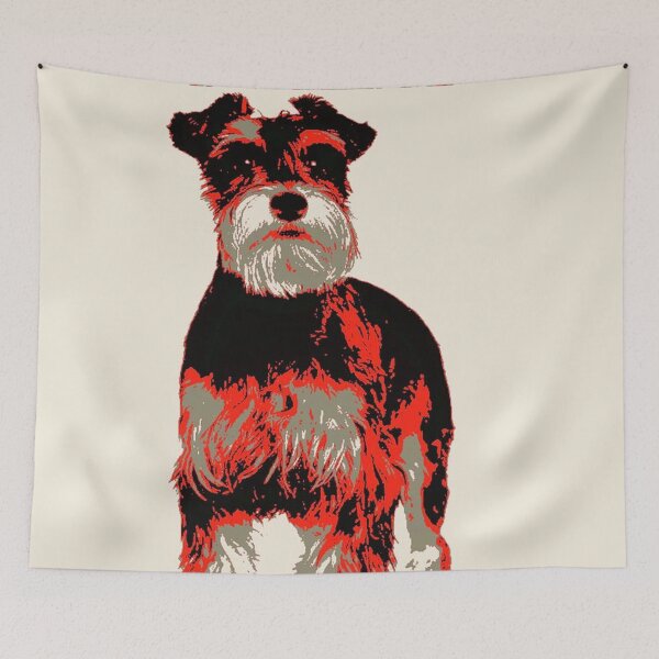 Item preview, Schnauzer dog art pets dogs cute sweet puppy designed and sold by Coolstuff4you71.