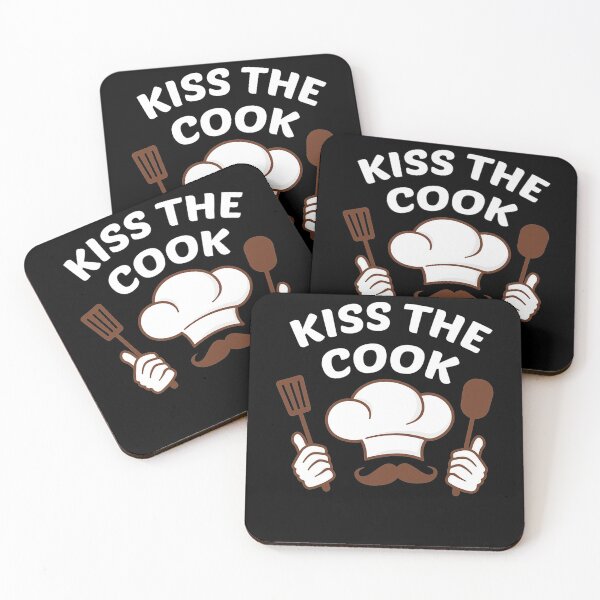 Item preview, Grill Master Baker Kitchen Staff Kiss The Chef Cook designed and sold by ChristSchroeder.