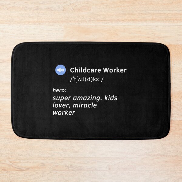 Item preview, Childcare worker definition funny gift idea  designed and sold by chi vana.