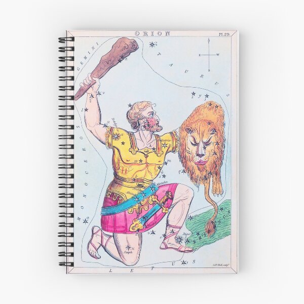 Item preview, Antique Orion Constellation Map designed and sold by VintageArchive.