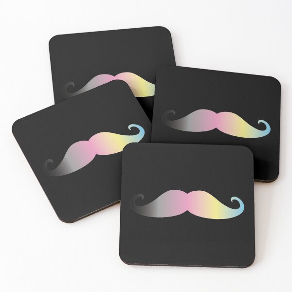 Item preview, Mustache polygender colors  designed and sold by Mandy-Kuijper.