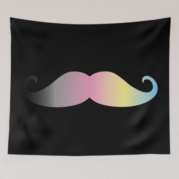Item preview, Mustache polygender colors  designed and sold by Mandy-Kuijper.