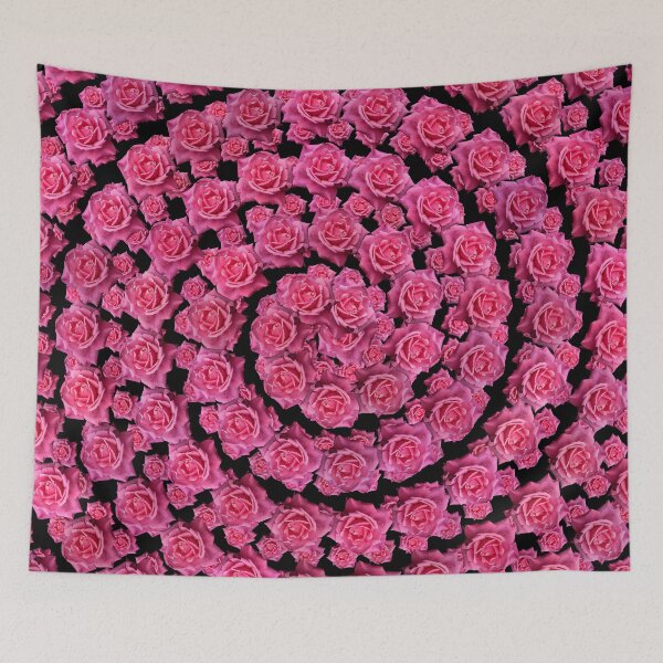 Item preview, Pink Roses Flower Spiral - Funny Math & Rose Lovers Floral Gift designed and sold by r-silver.