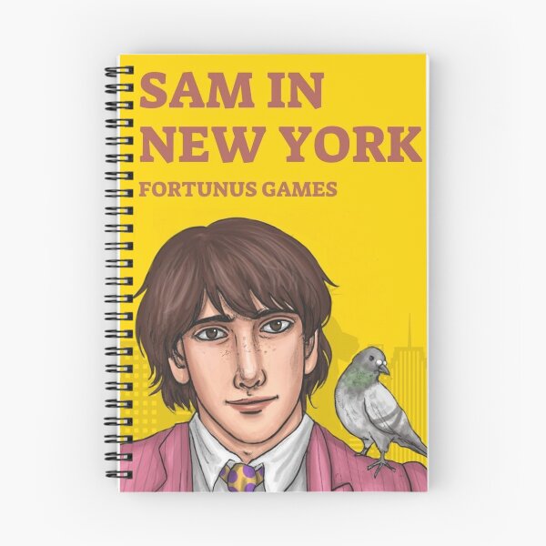 Item preview, Sam in New York Cover (Pink Font) designed and sold by FortunusGames.