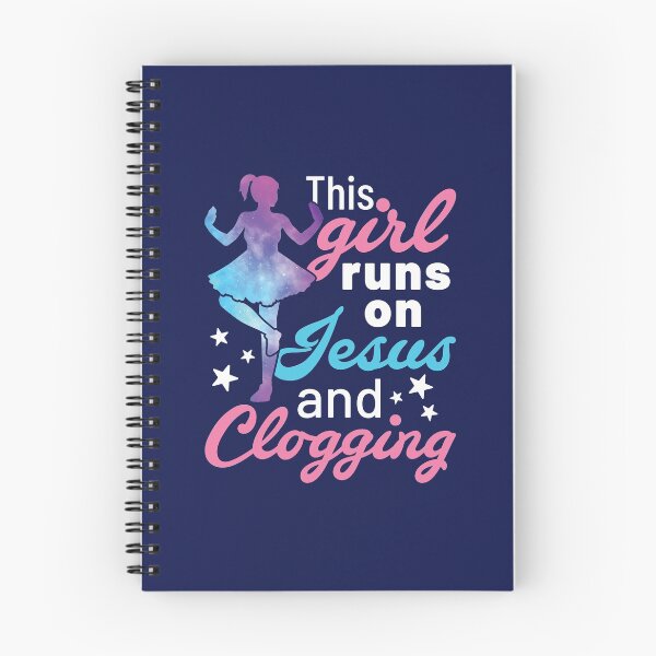 Item preview, This Girl Runs on Jesus and Clogging designed and sold by jaygo.