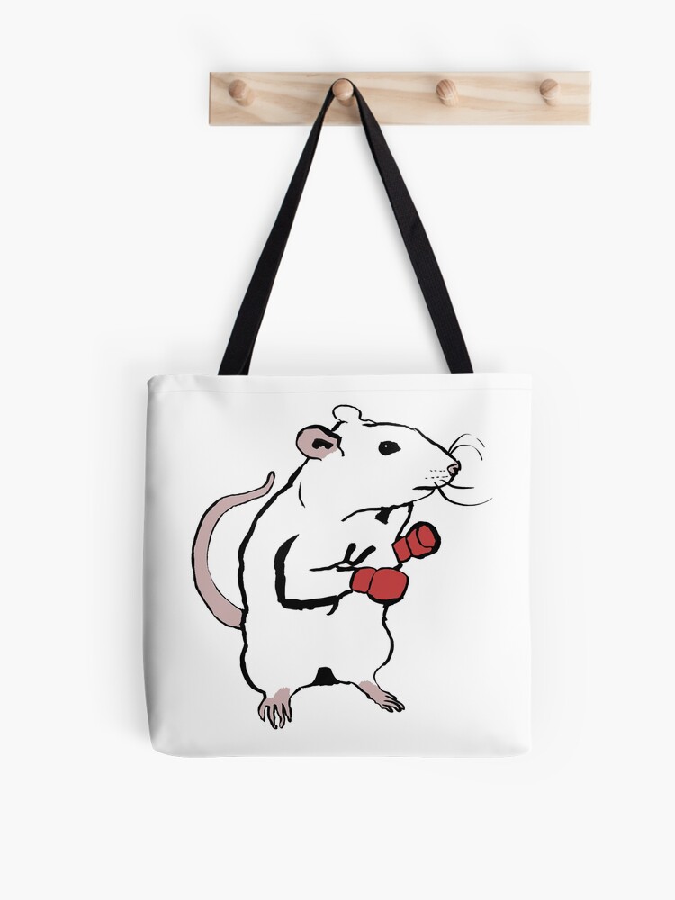 Boxing rat | Tote Bag