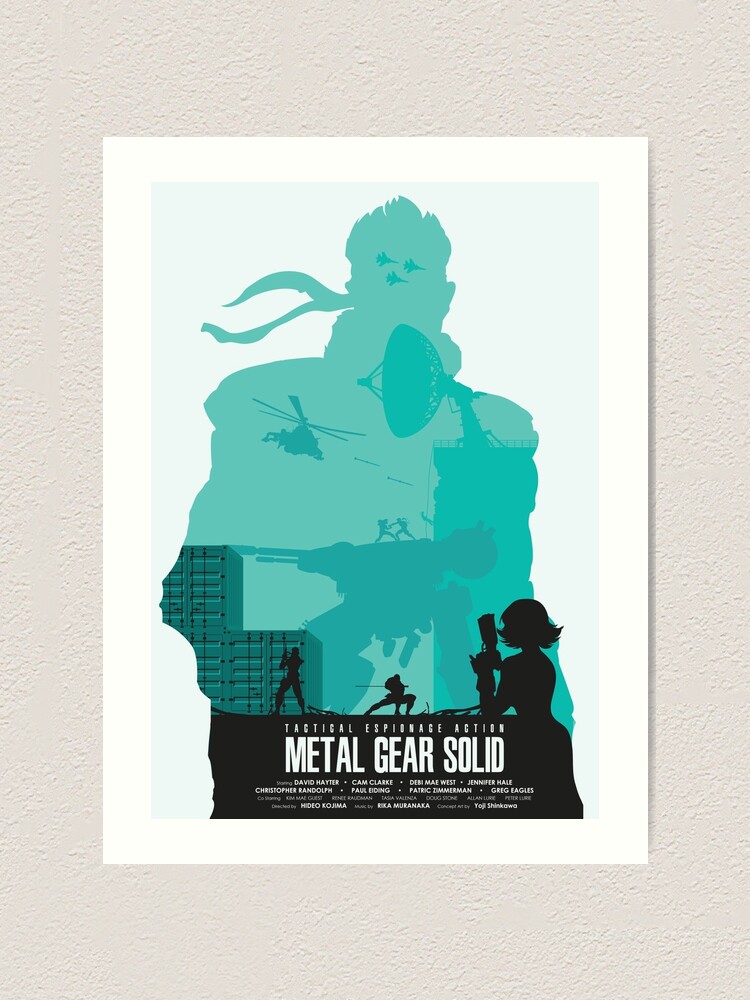 Alternate view of MGS Minimalist Art Print