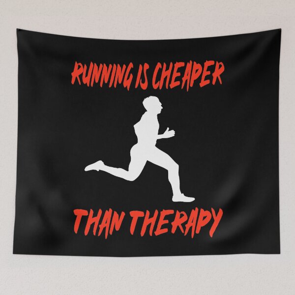 Item preview, Running Is Cheaper Than Therapy designed and sold by Deni2000.