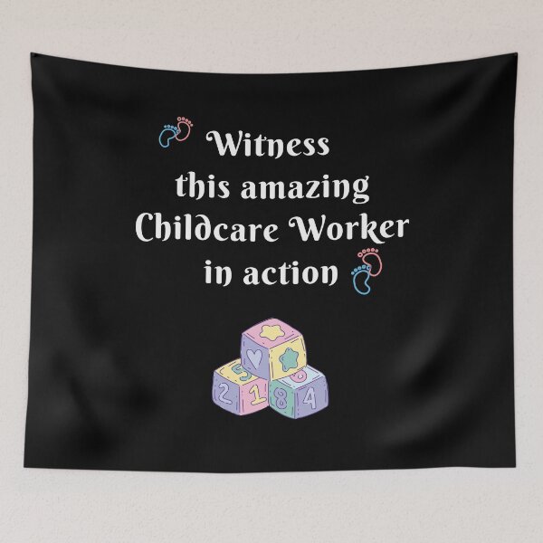 Item preview, Witness this amazing Childcare worker funny gift idea  designed and sold by chi vana.