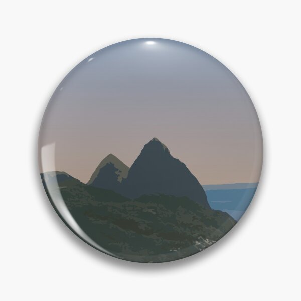 Item preview, The Pitons, St Lucia designed and sold by Annabelle Jay.