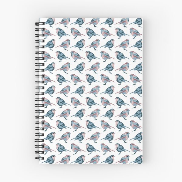 Item preview, Cute pink and blue bird designed and sold by flamendes.