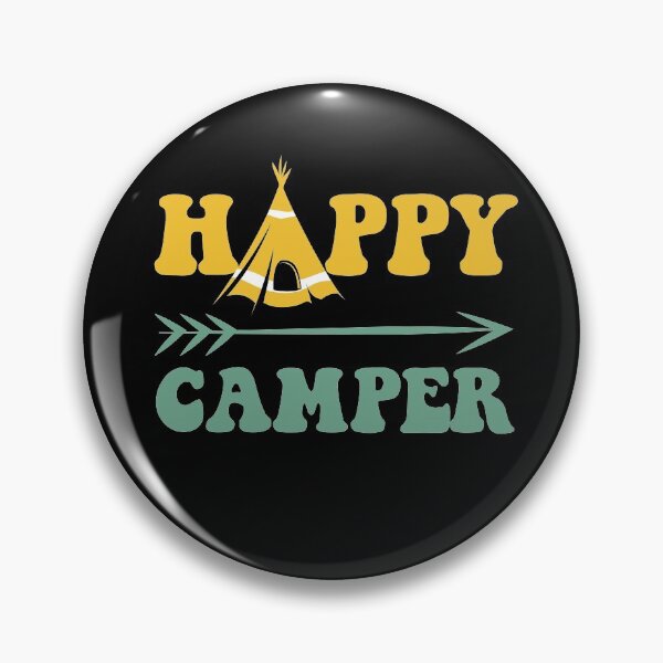 Item preview, Happy camper camping designed and sold by ElBeDesigns.
