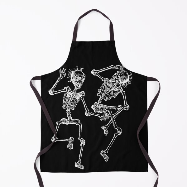 Item preview, Two Dancing Skeletons - White designed and sold by Fairytribe.