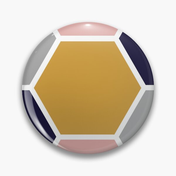 Item preview, colored hexagons designed and sold by printhappy.