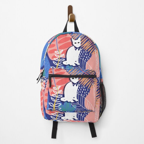 Item preview, Floral Cat in Flowers Popoki 706 designed and sold by VinBasis.