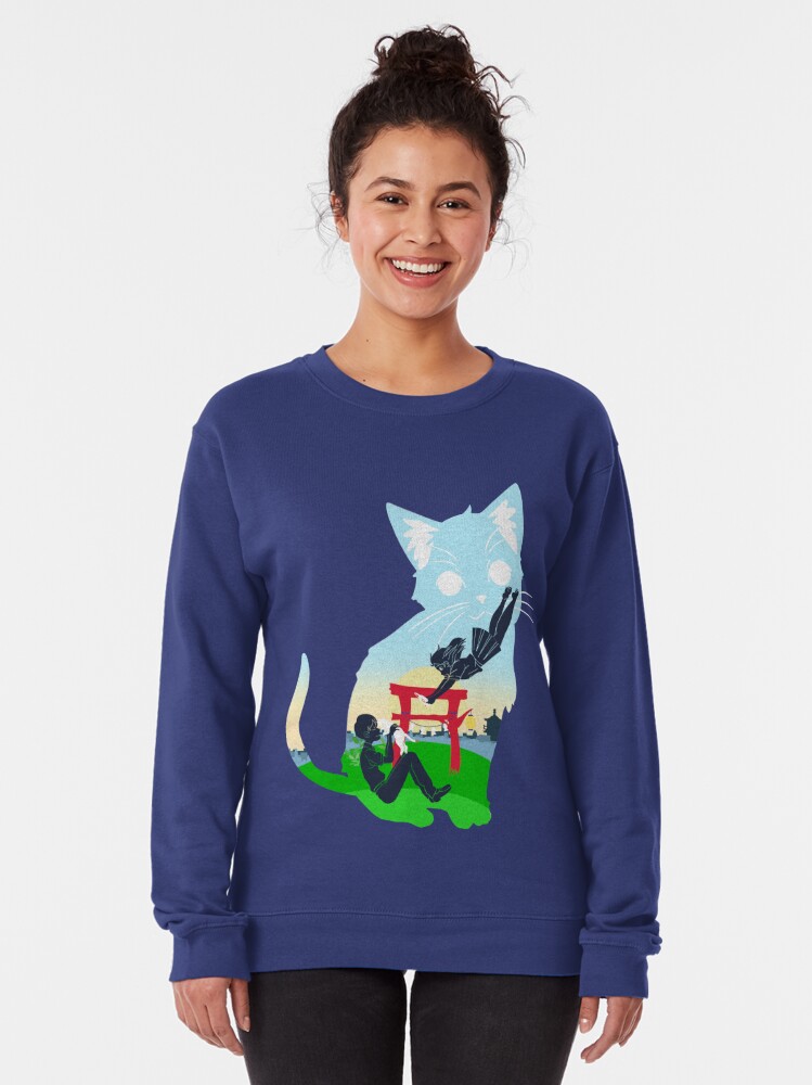 "to whisker away" Pullover Sweatshirt by Mkawaii | Redbubble