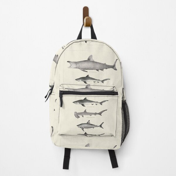 Item preview, Species of Shark vintage illustration designed and sold by Vintage Designs +.