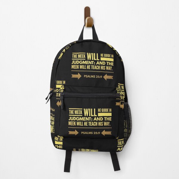 Item preview, The Meek Will He Guide In Judgment: And The Meek Will He Teach His Way designed and sold by Pixelcraftsmith.