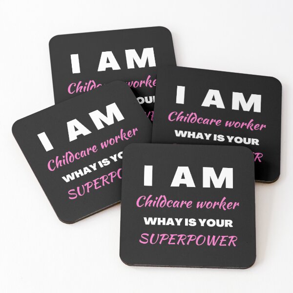 Item preview, Childcare worker superpower funny gift idea  designed and sold by chi vana.
