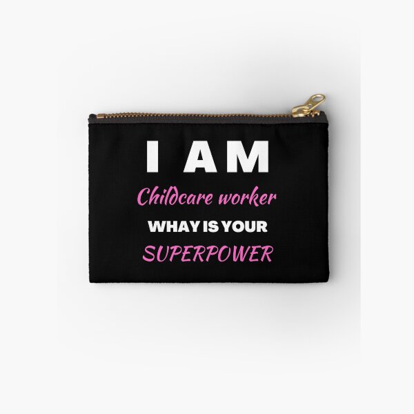 Item preview, Childcare worker superpower funny gift idea  designed and sold by chi vana.