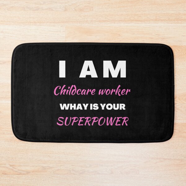 Item preview, Childcare worker superpower funny gift idea  designed and sold by chi vana.